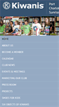 Mobile Screenshot of pcsunrisekiwanis.org